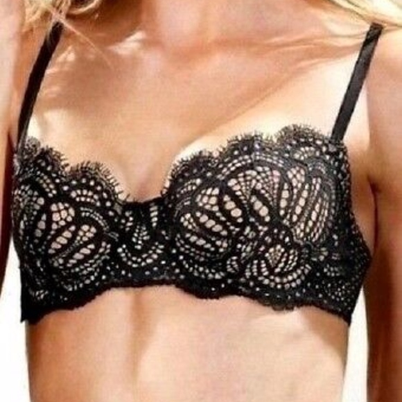 Victoria's Secret Other - Victoria's Secret Black Lace Unlined Bra